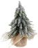 Декоративная елка "Ледяная" 12х12х20см, в мешочке