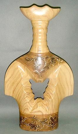 Ваза керамическая "Шик" Amphora Butterfly Flowering Branch