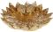 Декоративное блюдо "Ежики на золотой листве" Ø25см