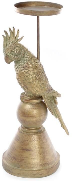 Подсвечник декоративный "Olamide" Попугай 14.6х14х36.8см