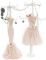 Подставка для украшений "Бежевое платье" 17.5х12.5х40.5см, подвеска