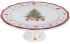 Подставка для торта "Елочка" Ø20.5см, фарфор