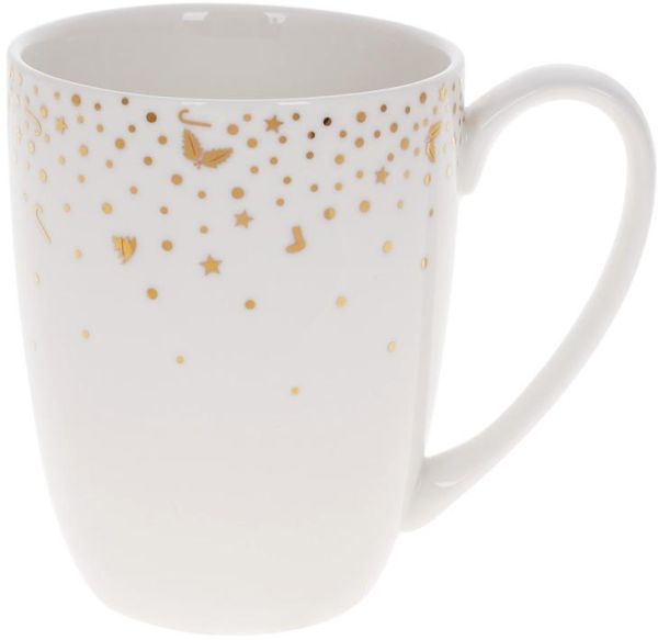 Кружка "Зимняя феерия" 400мл, фарфоровая