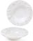 Набор 3 тарелки "Морской Бриз" Ø23.5см, суповые, белая керамика