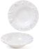 Набор 3 тарелки "Морской Бриз" Ø23.5см, суповые, белая керамика