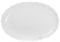 Блюдо фарфоровое "White Prince-2" овальное 30.2х20.7см (белый фарфор)