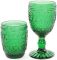 Набор 6 стаканов Siena Toscana 325мл, изумрудное стекло