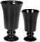 Ваза керамическая "Кубок" 20.2см, черная