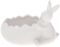 Мини-кашпо "Кролик у яйца" 19х12х13см, керамика, белый