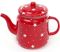 Чайник заварочный "Звезды на красном" 1100мл, керамический