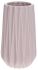 Ваза керамическая "Stone Flower Роземари" Ø12x21см, светло-розовый глянец
