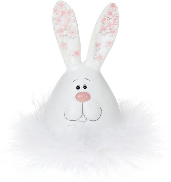 Статуэтка декоративная «Зайчик-Пушок» 4х4х7.5см, полистоун