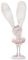 Декоративная фигурка "Зайка-балерина" 26см