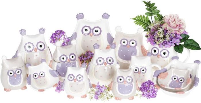 Банка "Owl Family" 950мл с керамической крышкой