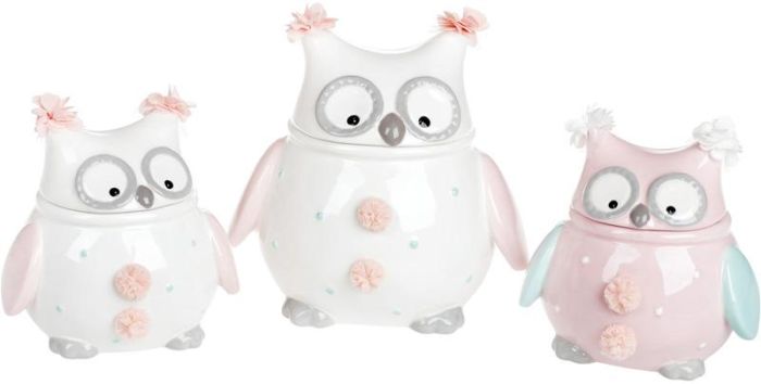 Банка "Owl Family" 800мл с керамической крышкой