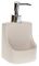 Дозатор для мыла "Beiger" 9.8х9.5х18см с подставкой для губки (дозатор для моющего средства)