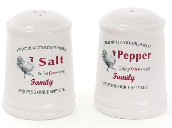 Набор керамических спецовников "Тоскана" Family соль/перец