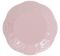 Набор 6 десертных тарелок Leeds Ceramics Ø23см, каменная керамика (розовые)