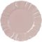 Набор 6 обеденных тарелок Leeds Ceramics SUN Ø26см, каменная керамика (розовый-пепельный)