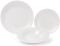 Набор 6 суповых тарелок Leeds Ceramics Ø23см, каменная керамика (белые)