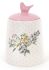 Банка керамическая "Весенняя трель" 800мл, розовая