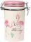Банка керамическая "Розовый Фламинго" 900мл с металлической затяжкой
