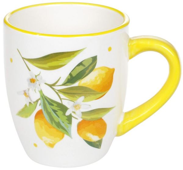 Кружка керамическая "Цитрусовое наслаждение" 360мл
