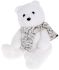 Декоративная игрушка "Белый Мишка" 29см