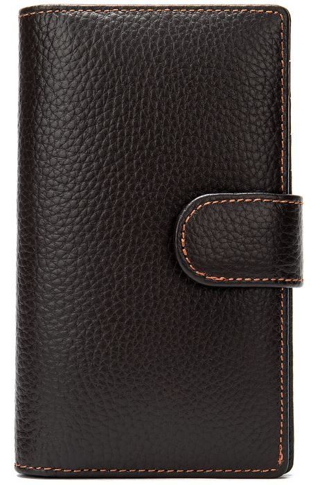 Большая кредитница Vintage 14924 Коричневая