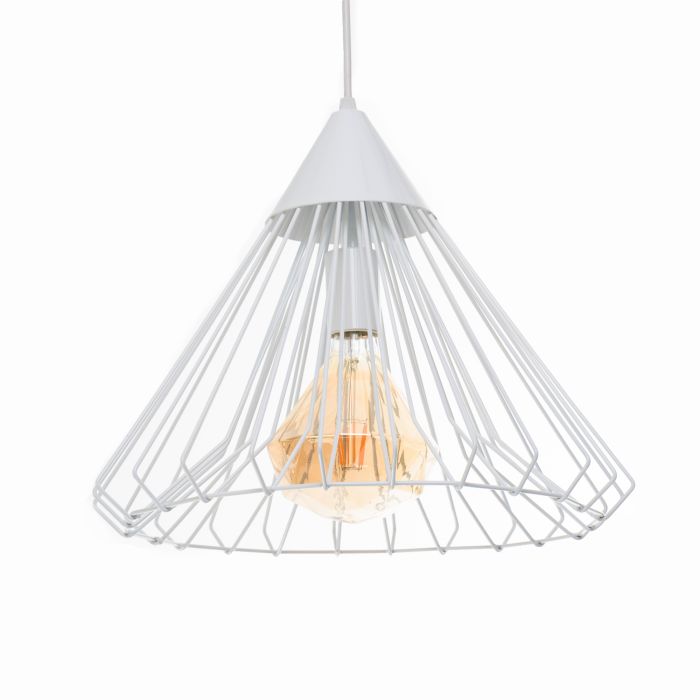 Потолочный подвесной светильник Atma Light серии Cone P380 White