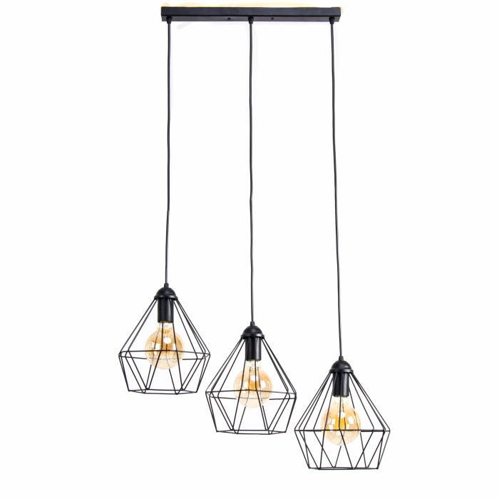 Люстра подвесная Atma Light Cassel Crystal C235-450-3 Black