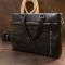 Деловая сумка кожзам Vintage 20516 Черная