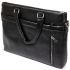 Деловая сумка кожзам Vintage 20516 Черная