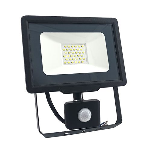 Прожектор LED BIOM S5 30W 6200К с датчиком