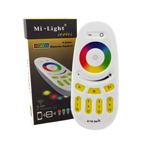 Пульт BIOM ДУ Mi-Light для контроллеров 4 zone Белый RF RGB