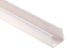 Профиль пластиковый накладной белый для Neon-а 8х16 1м