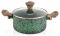 Кастрюля Fissman Malachite 2.7л с антипригарным покрытием EcoStone