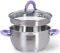 Кастрюля Fissman Annette 4.7л из нержавеющей стали с крышкой-дуршлагом