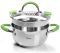Кастрюля Fissman Charlotte 2.5л с крышкой-дуршлагом