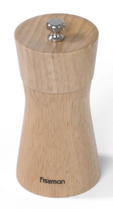 Мельница для специй (перцемолка) Fissman Spice Lanjit 11х5см, корпус светлое дерево