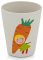 Стакан детский Fissman "Морковка" 300мл из бамбукового волокна