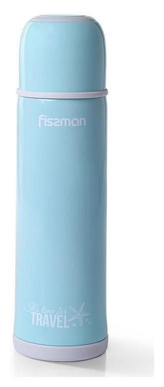 Термос Fissman Ayge Blue 480мл из нержавеющей стали