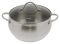 Кастрюля Fissman Martinez 2.5л пузатая из нержавеющей стали