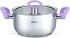 Кастрюля Fissman Veronica 6.1л с бакелитовыми ручками