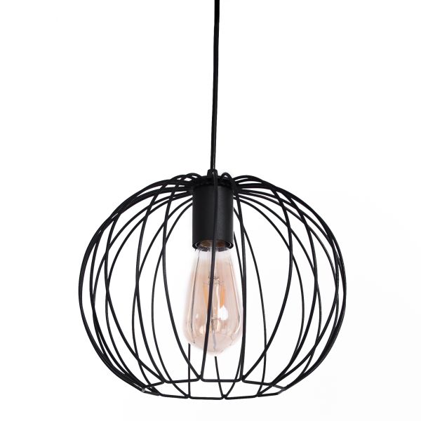 Люстра подвесная Atma Light серии Capella Globe Р270 Black