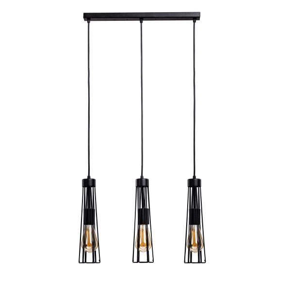 Люстра подвесная Atma Light серии Halo СD85-450-3 Black