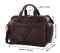 Сумка дорожная Vintage 14055 Коричневая