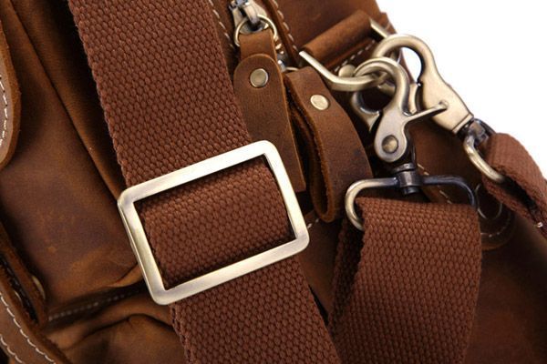 Сумка мужская Vintage 14065 винтажная кожа Коричневая