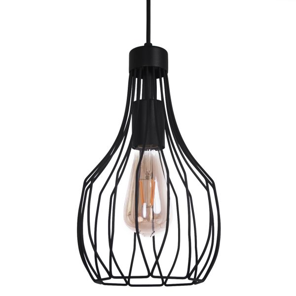 Люстра подвесная Atma Light серии Capella Kegel P180 Black