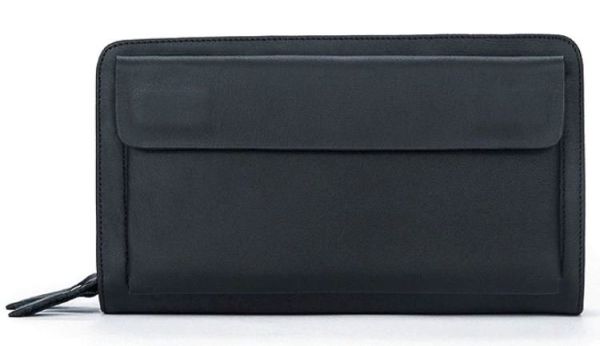 Клатч мужской из натуральной кожи Vintage 14833 Черный Клатч мужской из натуральной кожи Vintage 14833 Черный
